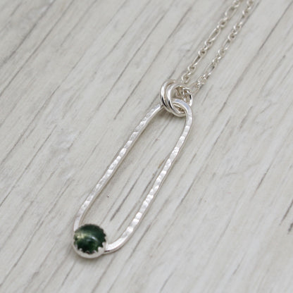 Moss Agate Necklace