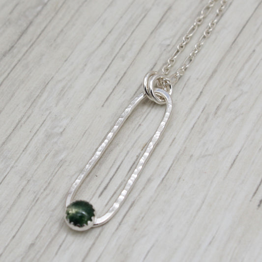 Moss Agate Necklace