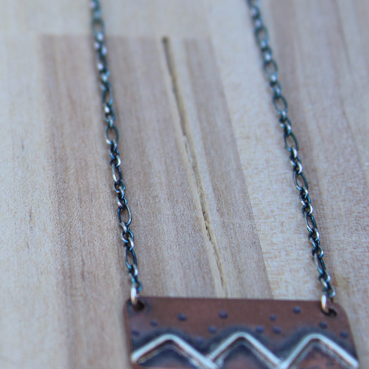 Mountain Scene Necklace
