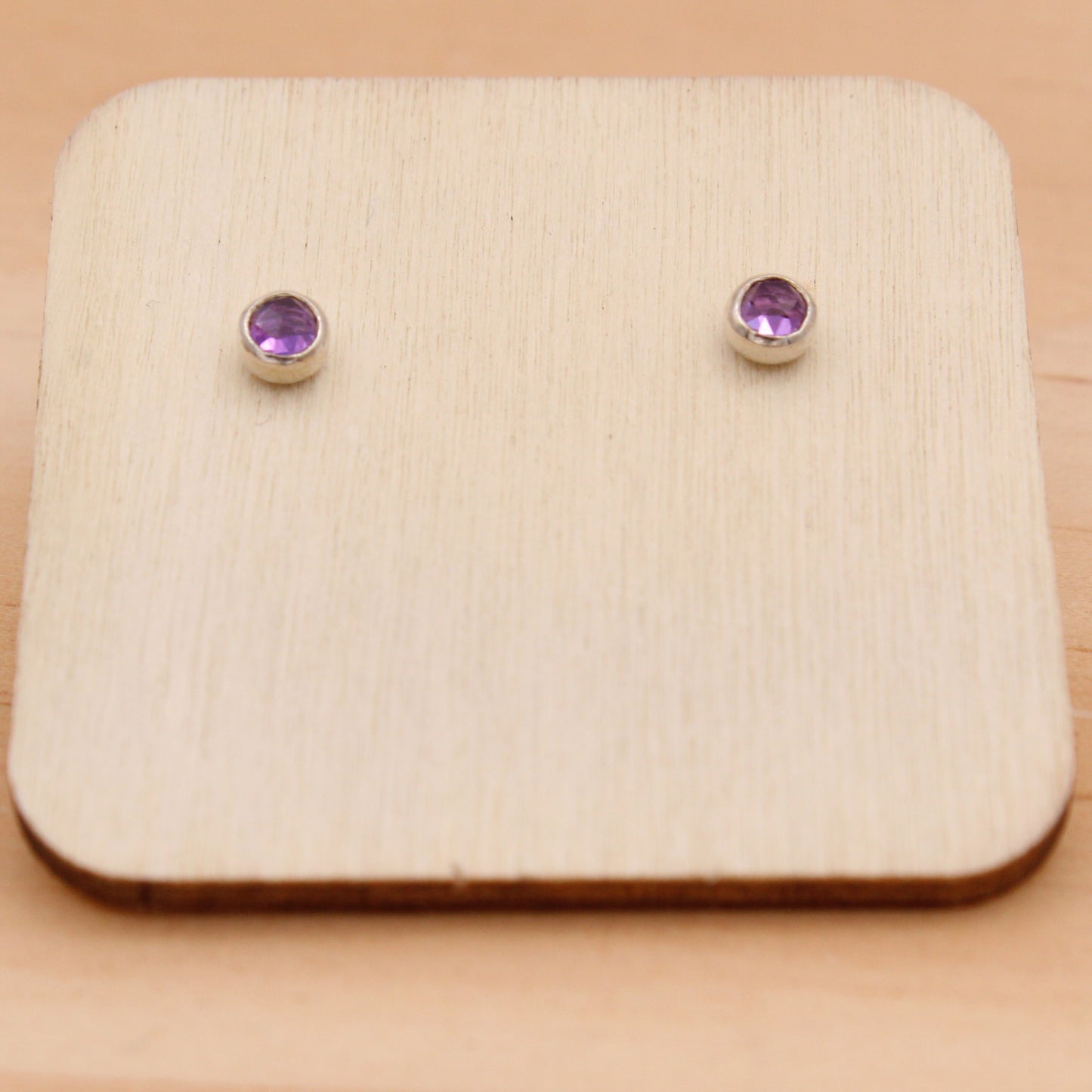 Amethyst Studs