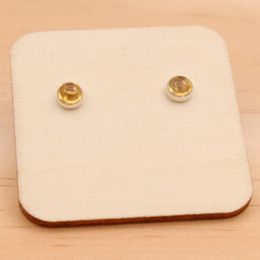 Citrine Studs