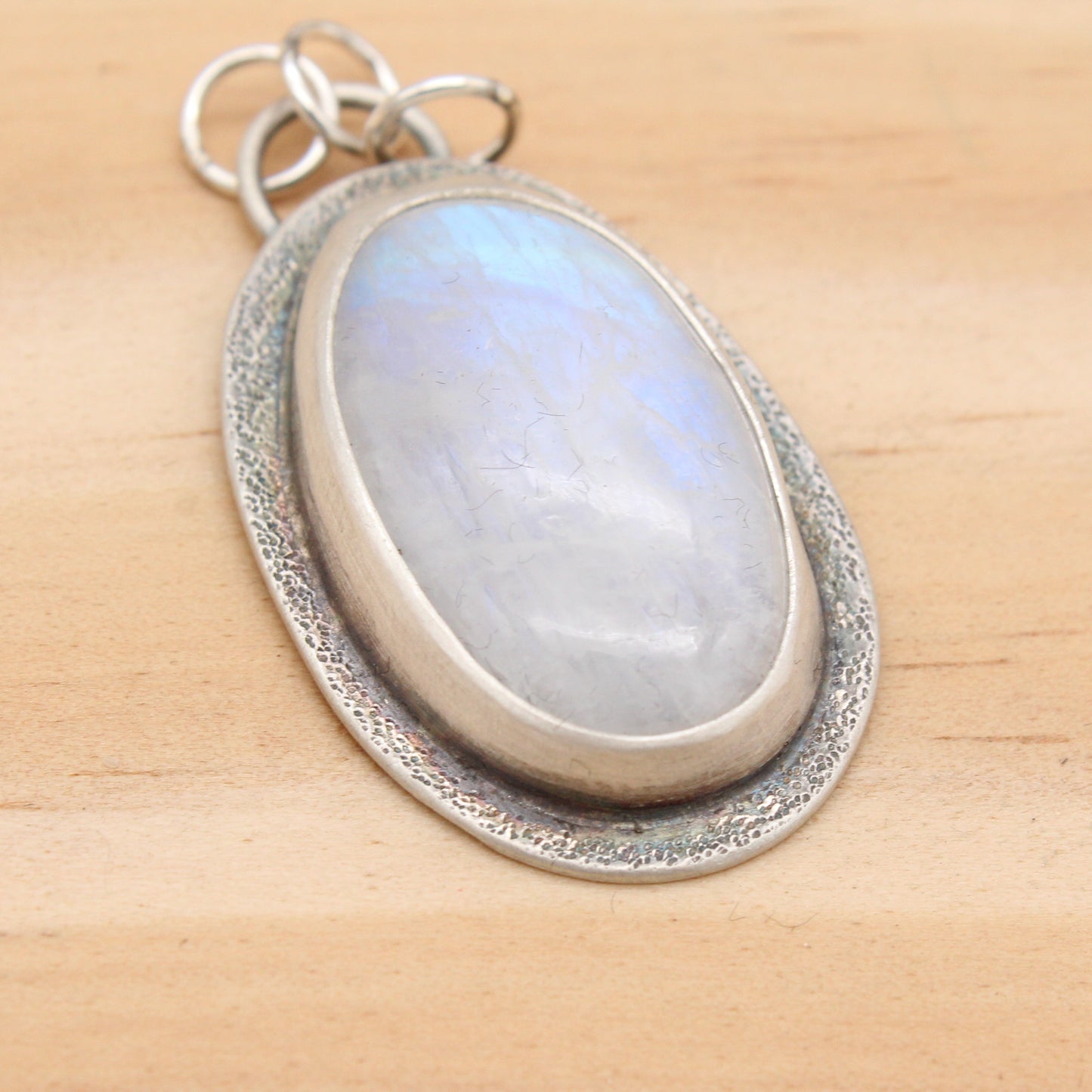 Rainbow Moonstone Pendant
