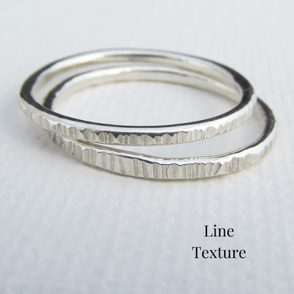 Stack Ring - Sterling Silver