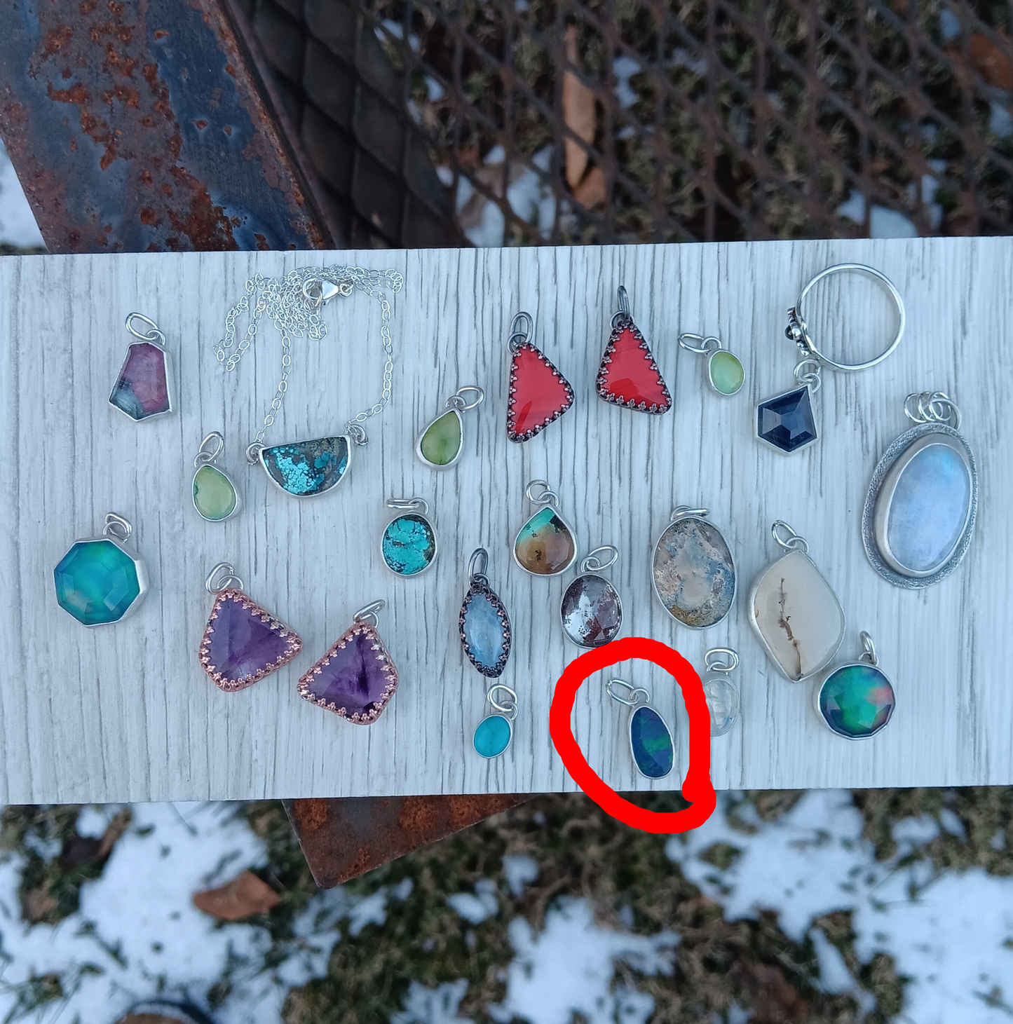 Opal Doublet Pendant