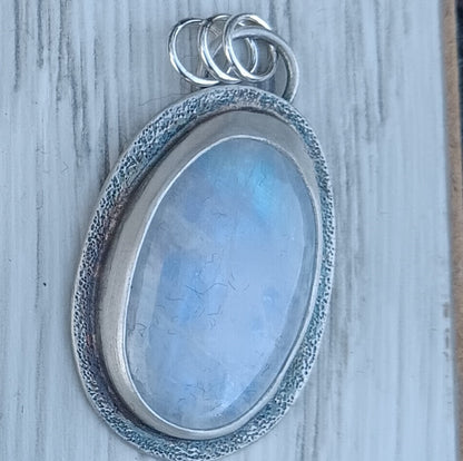 Rainbow Moonstone Pendant