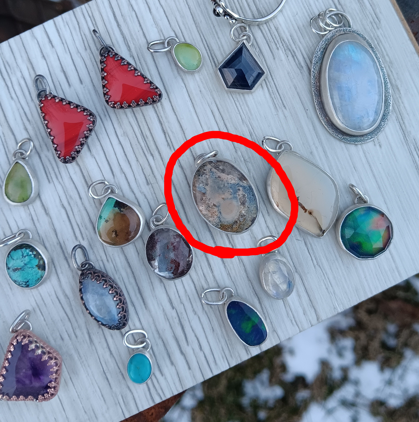 Ivory Creek Variscite from Nevada Pendant