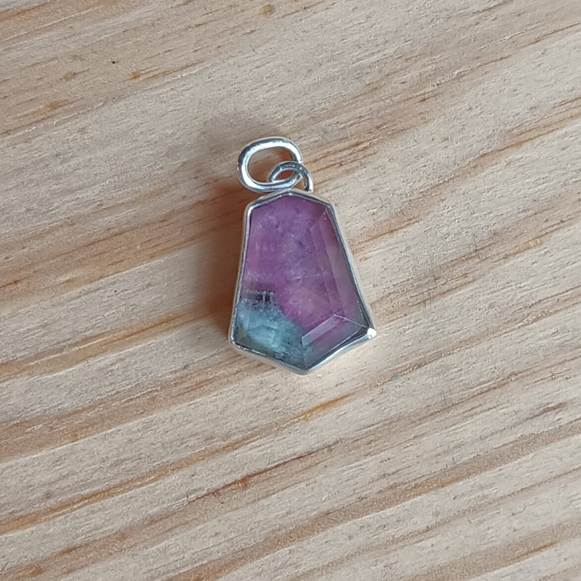 Himalayan Quartz With Ruby In Zoisite Doublet Pendant