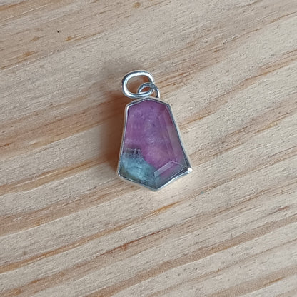 Himalayan Quartz With Ruby In Zoisite Doublet Pendant