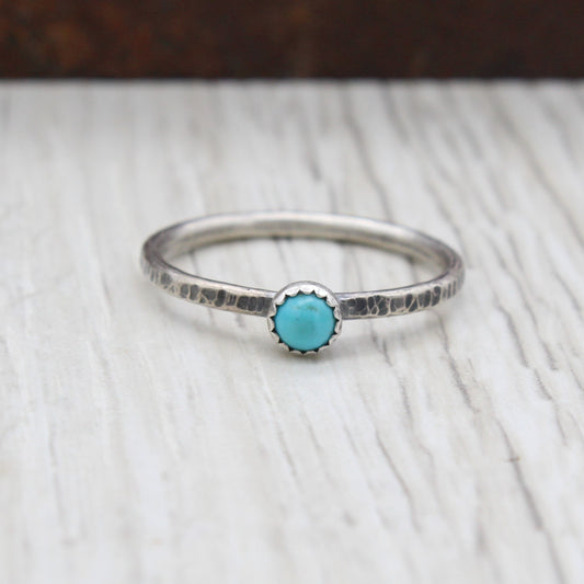 Stack Ring - Turquoise (December's Birthstone)